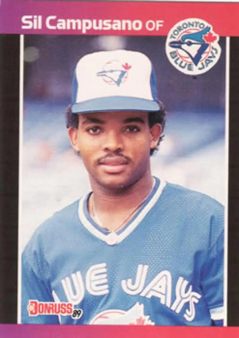 1989 Donruss #584a Sil Campusano NM Near Mint RC Rookie Blue Jays ID:81466 - Baseball Card Single