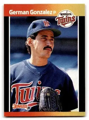 1989 Donruss #590 German Gonzalez - Baseball Card Single