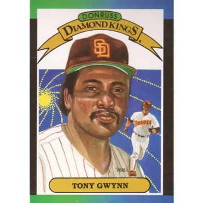 1989 Donruss #6 Tony Gwynn DK DP NM-MT San Diego Padres Baseball Card