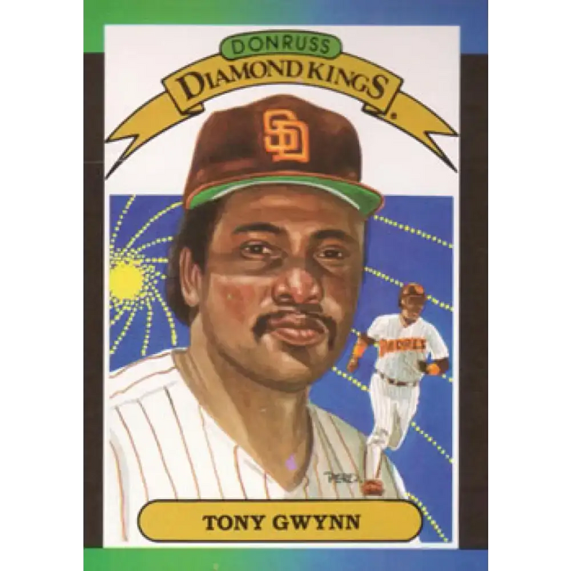 1989 Donruss #6 Tony Gwynn DK DP NM-MT San Diego Padres Baseball Card - Baseball Card Single
