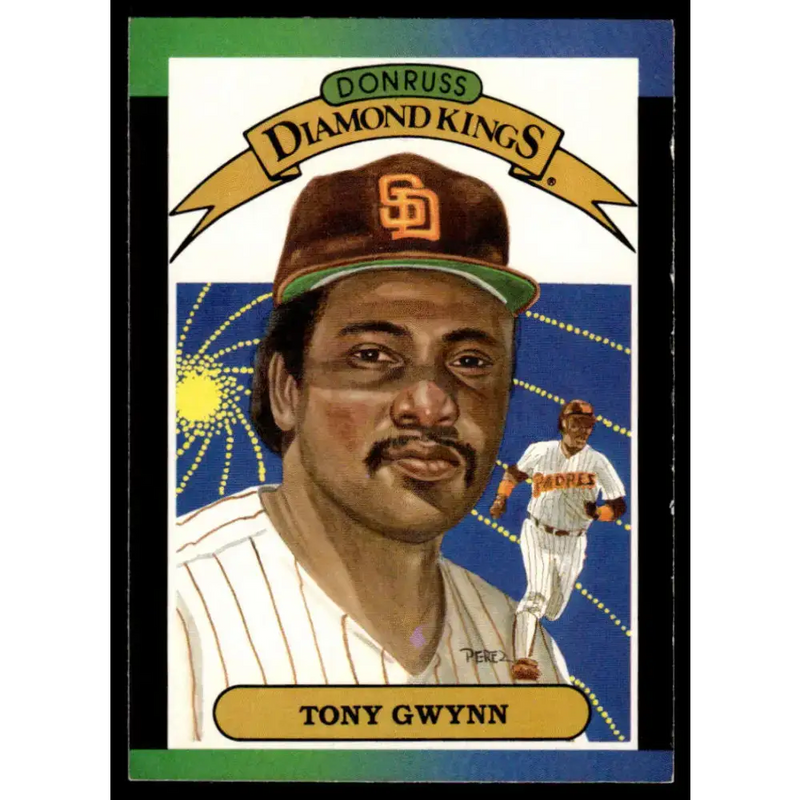 1989 Donruss #6 Tony Gwynn NM/MT San Diego Padres Baseball Card - Baseball Card Single