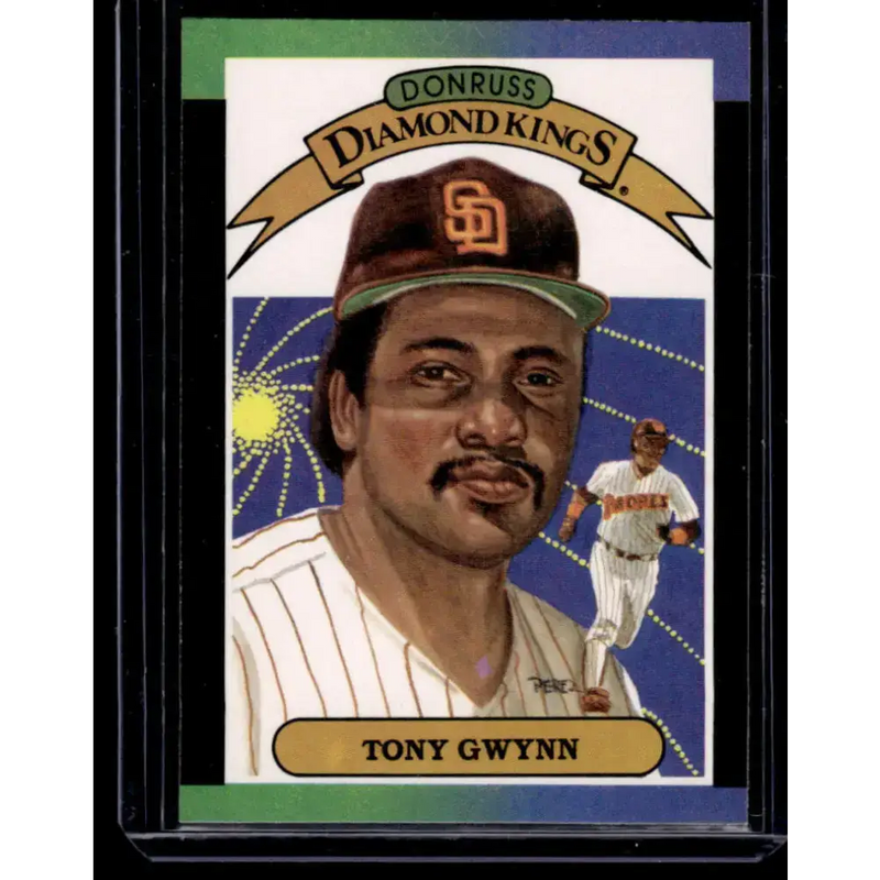 1989 Donruss #6 Tony Gwynn San Diego Padres NM-MT Baseball Card - Baseball Card Single