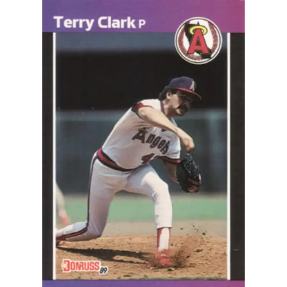 1989 Donruss #607 Terry Clark DP NM-MT RC Rookie California Angels Baseball Card
