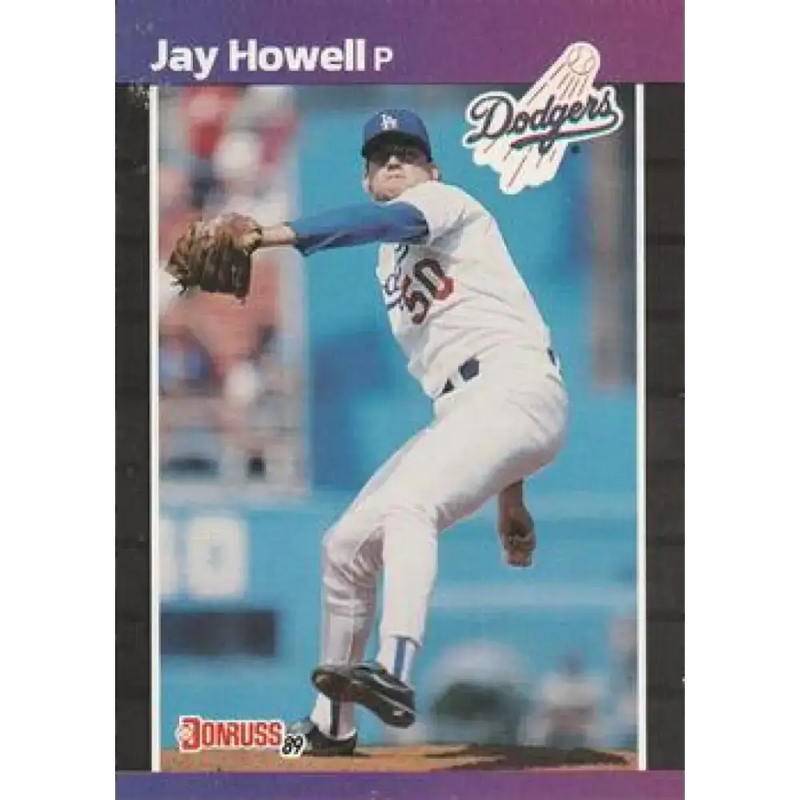 1989 Donruss #610 Jay Howell DP NM-MT Los Angeles Dodgers Baseball Card - Baseball Card Single