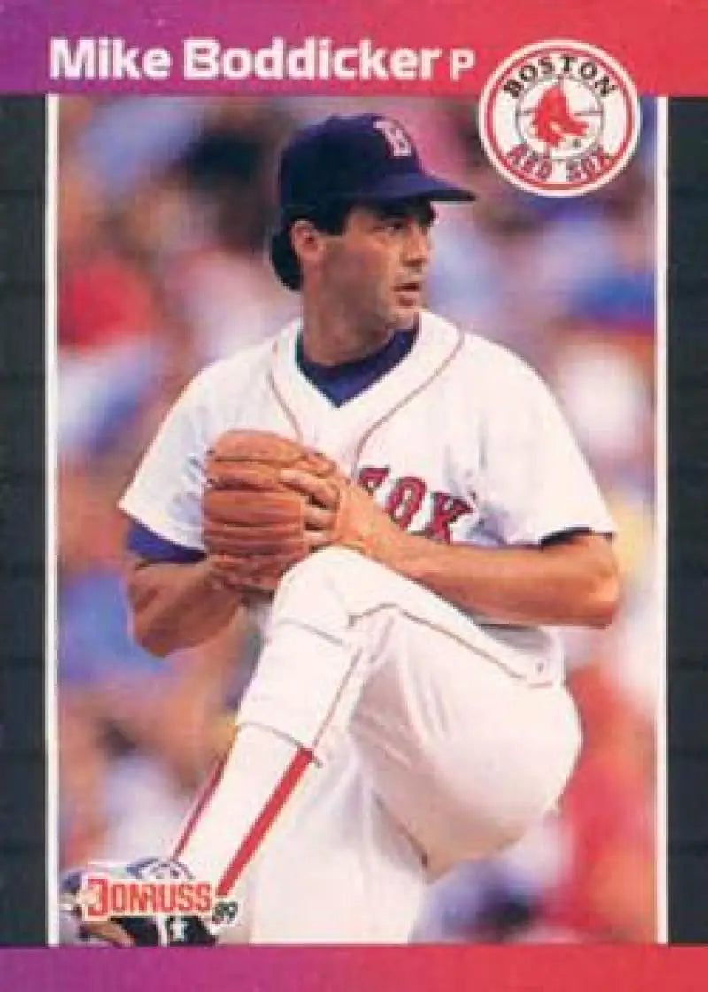 1989 Donruss #612c Mike Boddicker NM Near Mint Red Sox ID:81469 - Baseball Card Single