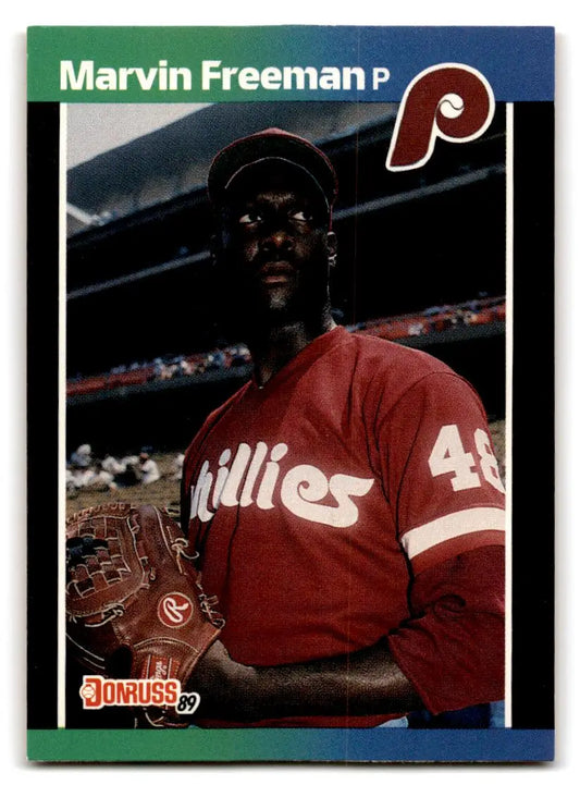 1989 Donruss #631b Marvin Freeman - Baseball Card Single