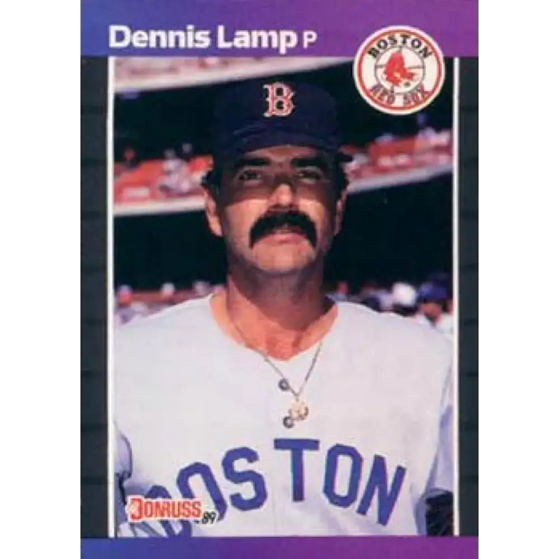 1989 Donruss #633 Dennis Lamp NM-MT Boston Red Sox Baseball Card - Baseball Card Single