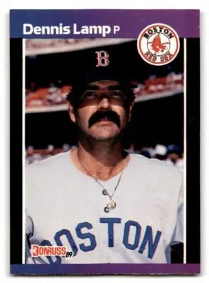 1989 Donruss #633b Dennis Lamp gum stain