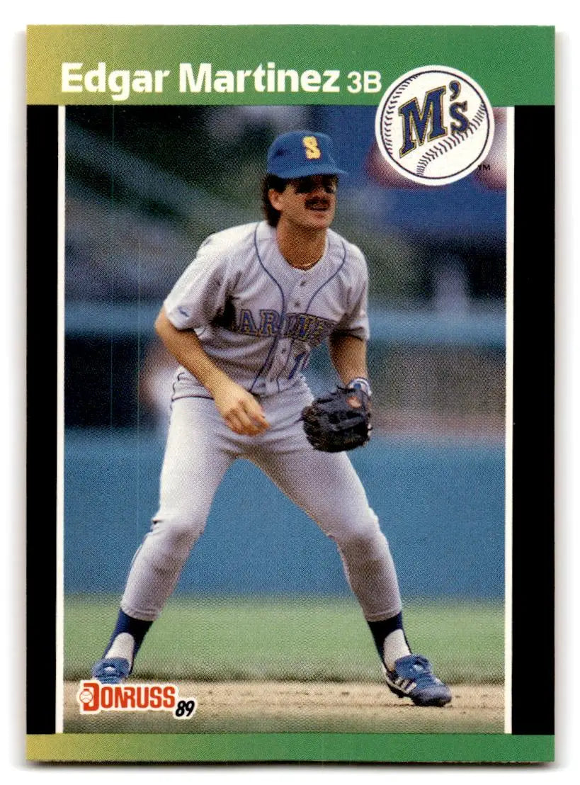 1989 Donruss #645b Edgar Martinez - Baseball Card Single