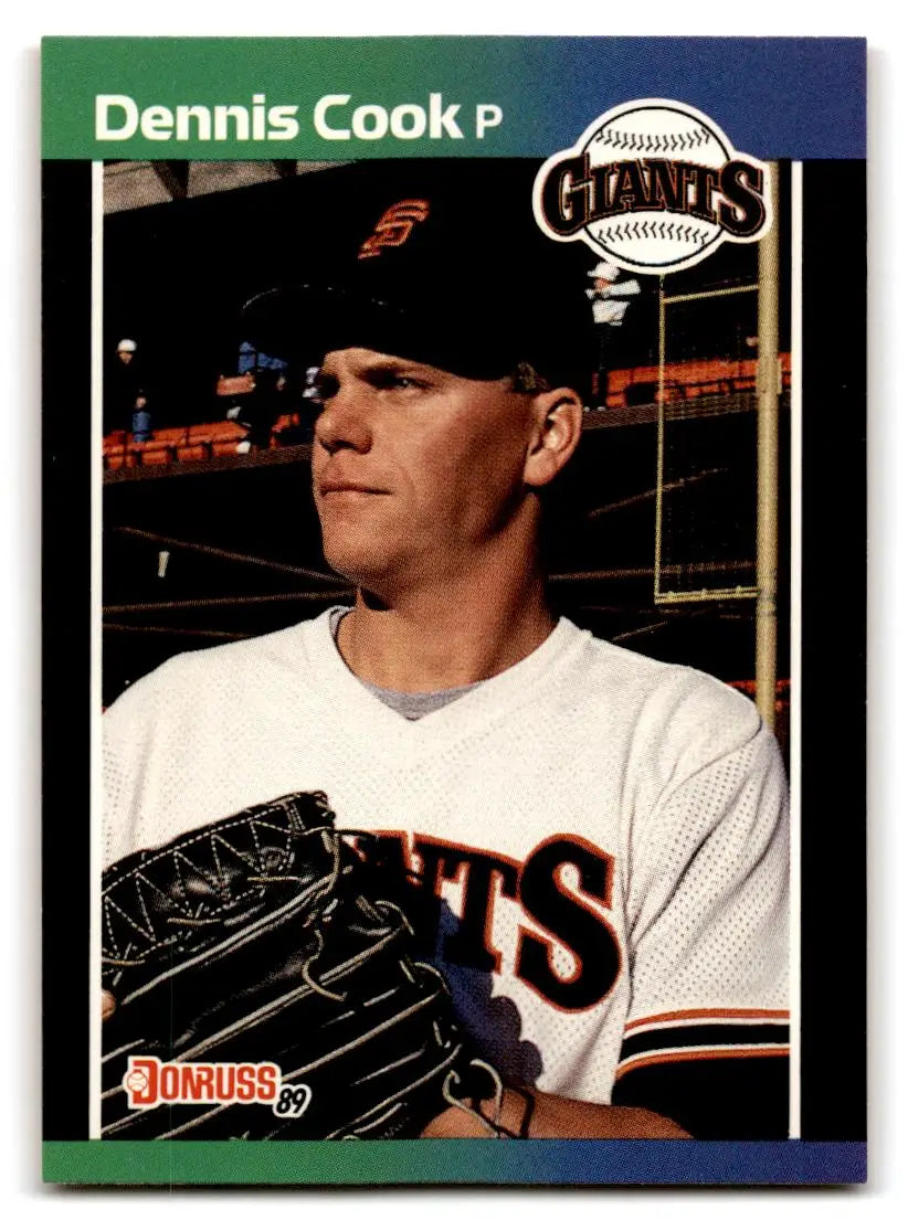 1989 Donruss #646b Dennis Cook - Baseball Card Single