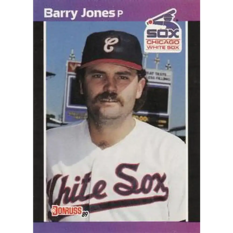 1989 Donruss #647 Barry Jones NM-MT Chicago White Sox Baseball Card - Baseball Card Single