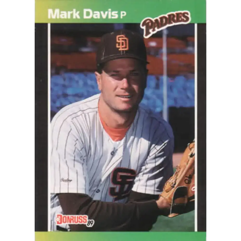 1989 Donruss #65 Mark Davis NM-MT San Diego Padres Baseball Card - Baseball Card Single