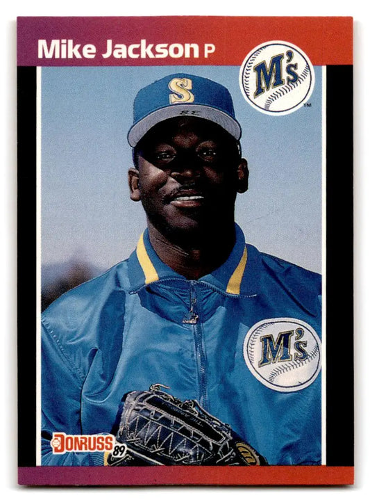 1989 Donruss #652b Mike Jackson - Baseball Card Single