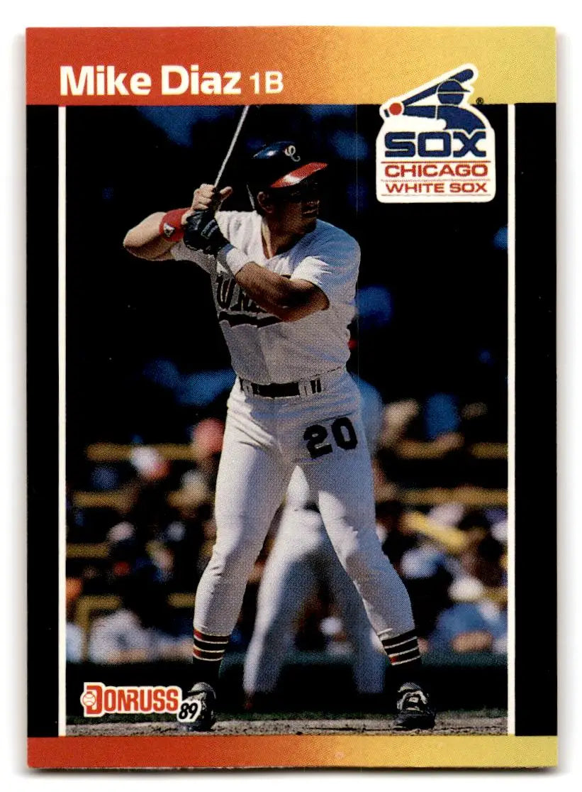 1989 Donruss #655b Mike Diaz - Baseball Card Single