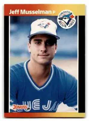 1989 Donruss Jeff Musselman baseball card 656b Jeff Musselman collectible image