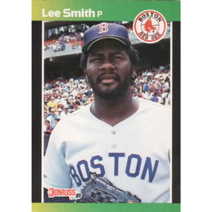 1989 Donruss #66 Lee Smith NM-MT Boston Red Sox Baseball Card