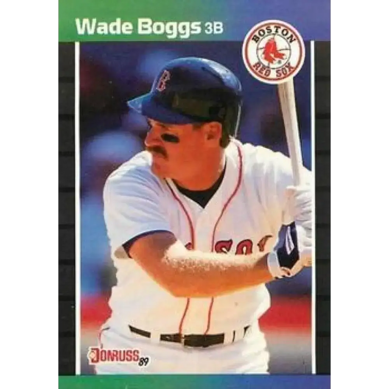 1989 Donruss #68 Wade Boggs NM-MT Boston Red Sox Baseball Card - Baseball Card Single
