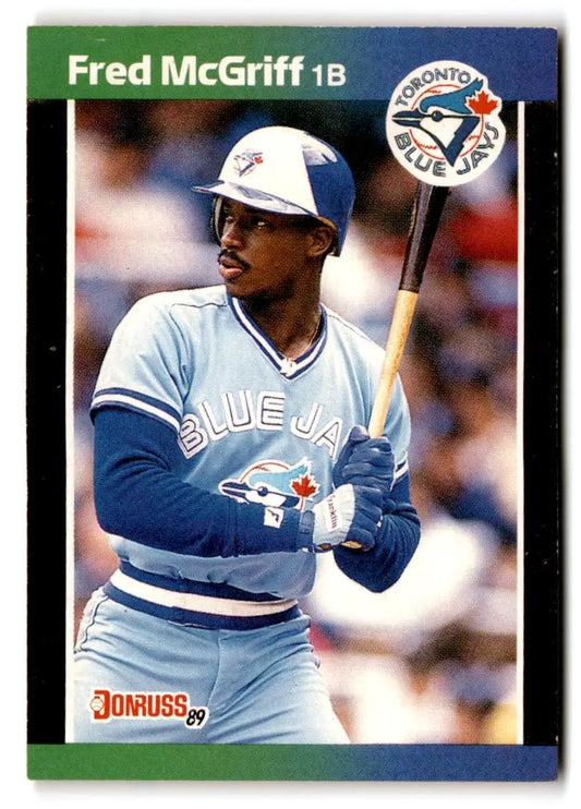 1989 Donruss #70a Fred McGriff - Trading Card