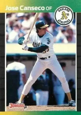 1989 Donruss #91 Jose Canseco EX/NM Athletics ID:33156