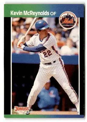 1989 Donruss #99 Kevin McReynolds - Baseball Card Single