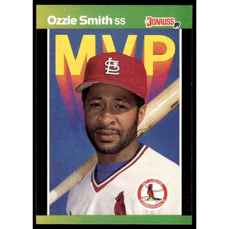 1989 Donruss #BC-14 Ozzie Smith EX/NM St. Louis Cardinals Baseball Card - Baseball Card Single