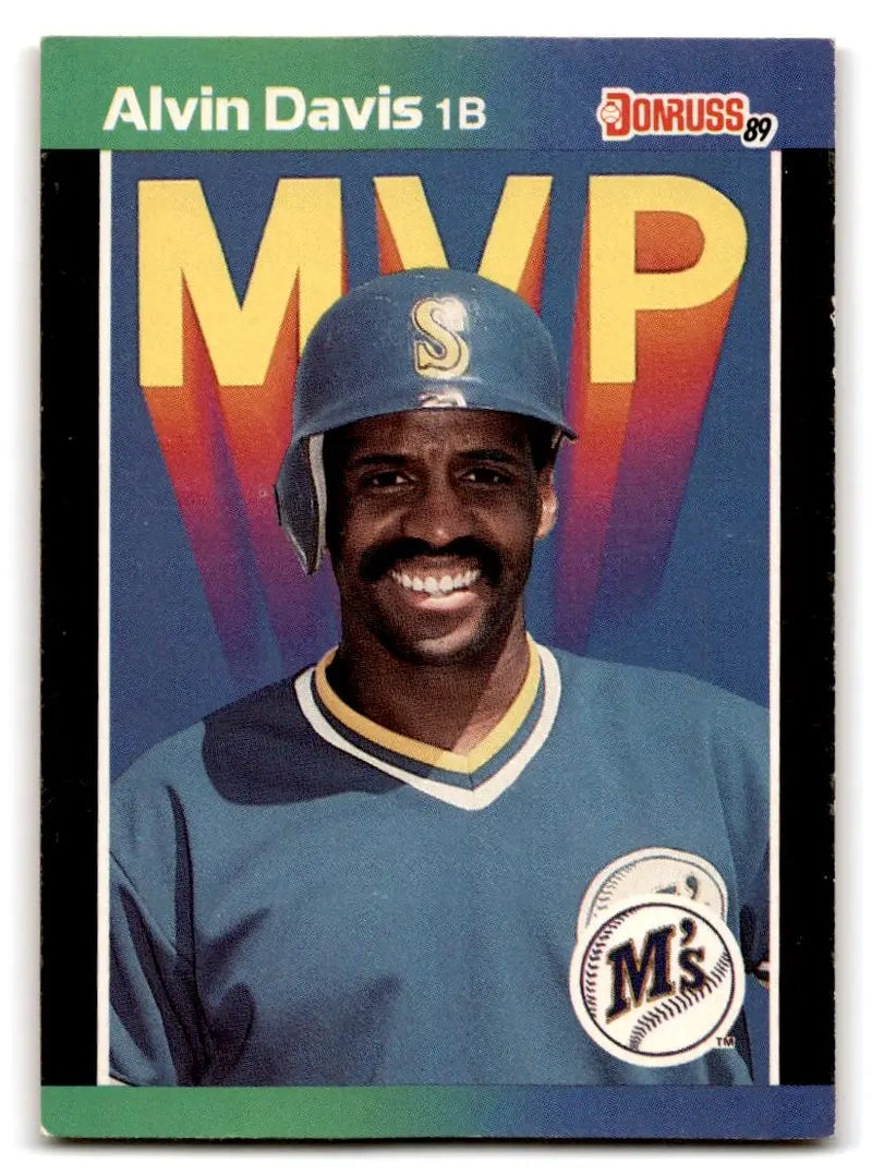 1989 Donruss #BC-25a Alvin Davis Bonus MVP’s - Baseball Card Single