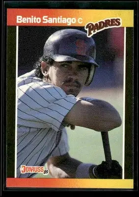 1989 Donruss Benito Santiago #205 San Diego Padres