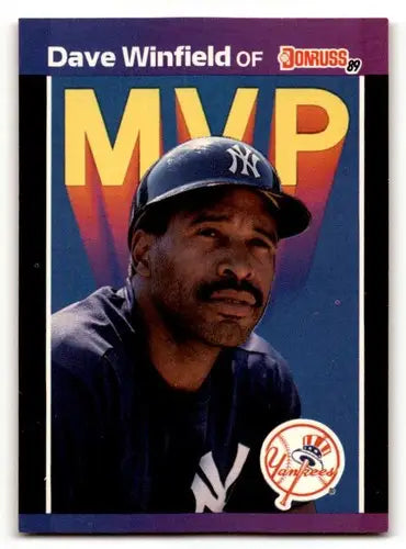 1989 Donruss Bonus Cards #BC-11 Dave Winfield New York Yankees Baseb ID:64468