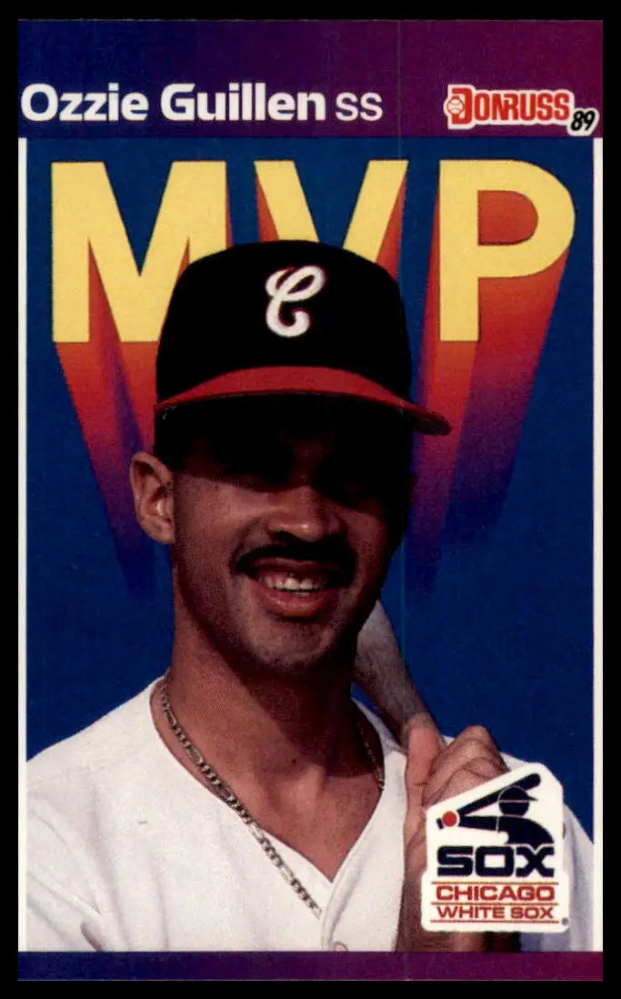 1989 Donruss - Bonus MVPs Ozzie Guillen BC-23 Chicago White Sox NM - Baseball Card Single