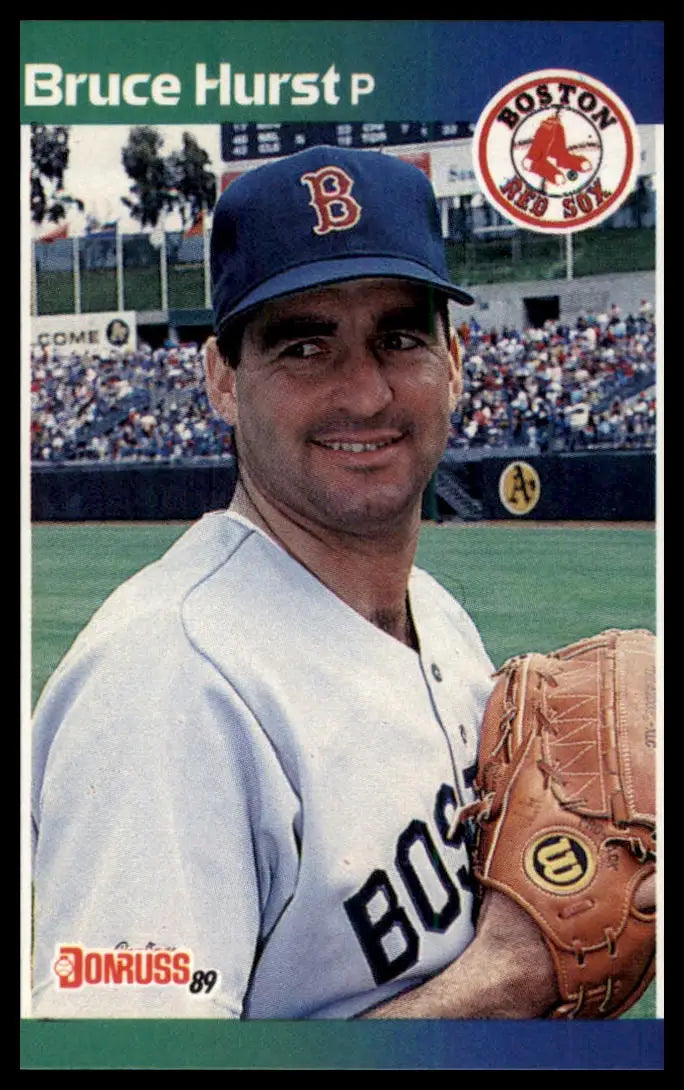 1989 Donruss Bruce Hurst 423 Boston Red Sox NM - Baseball Card Single