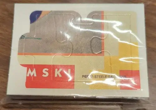 Sealed Donruss Carl Yastrzemski puzzle from the 1989 Complete Set of 21 HOF with decimals