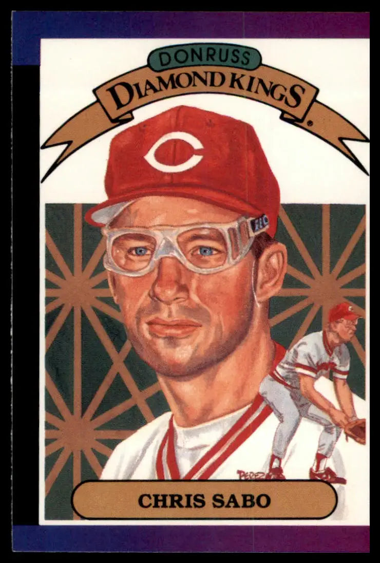 1989 Donruss Chris Sabo 4 Cincinnati Reds NM - Baseball Card Single