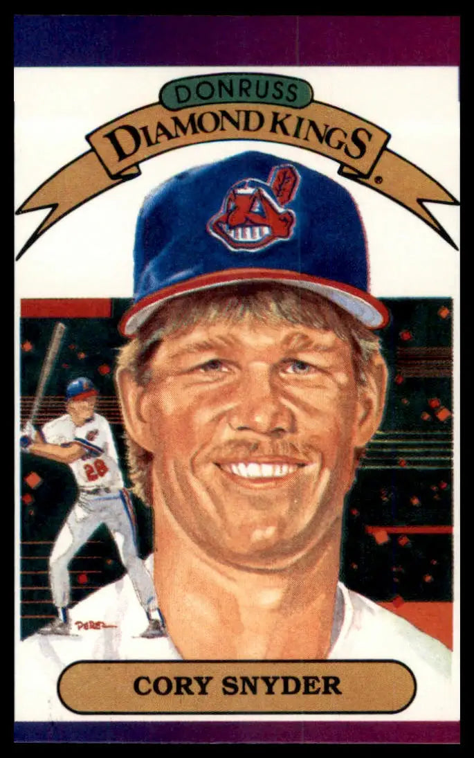 1989 Donruss Cory Snyder 8 Cleveland Indians NM - Baseball Card Single