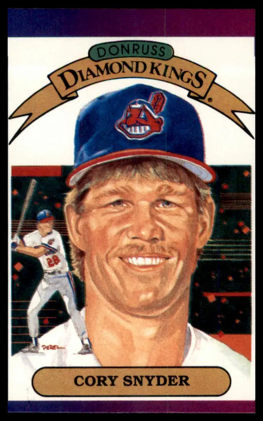 1989 Donruss Cory Snyder 8 Cleveland Indians NM - Baseball Card Single