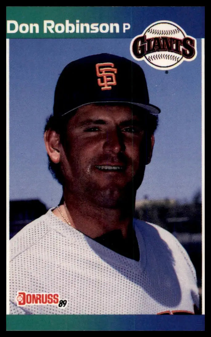 1989 Donruss Don Robinson 571 San Francisco Giants NM