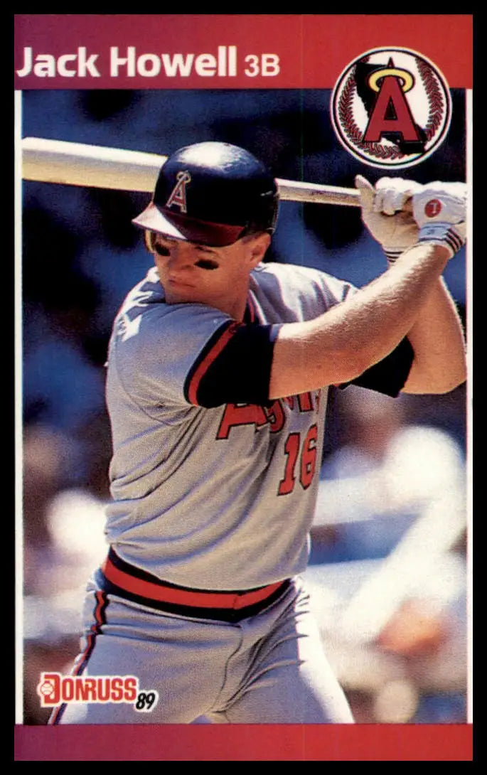 1989 Donruss Jack Howell 288 California Angels NM - Baseball Card Single