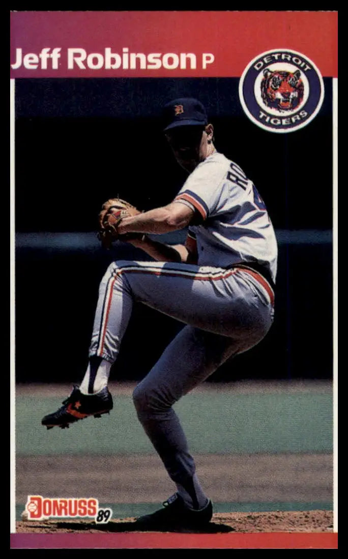 1989 Donruss Jeff Robinson 470 Detroit Tigers NM - Baseball Card Single