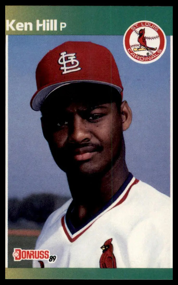1989 Donruss Ken Hill RC 536 St. Louis Cardinals NM