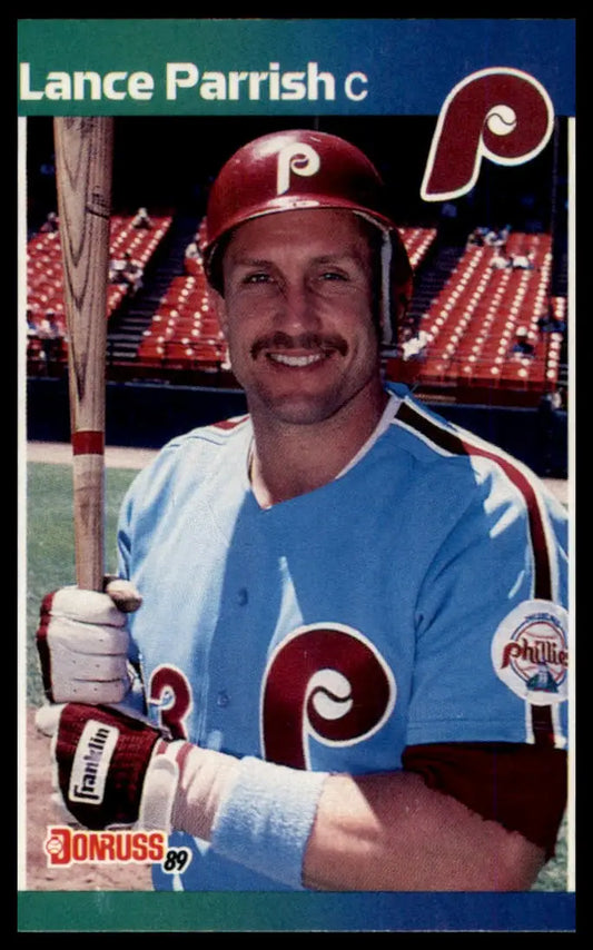 1989 Donruss Lance Parrish 278 Philadelphia Phillies NM - Baseball Card Single