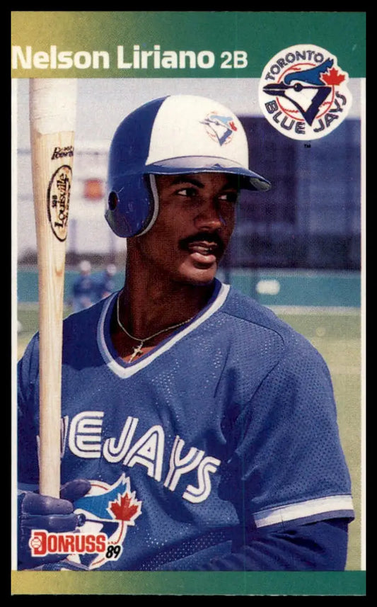 1989 Donruss Nelson Liriano 627 Toronto Blue Jays NM - Baseball Card Single