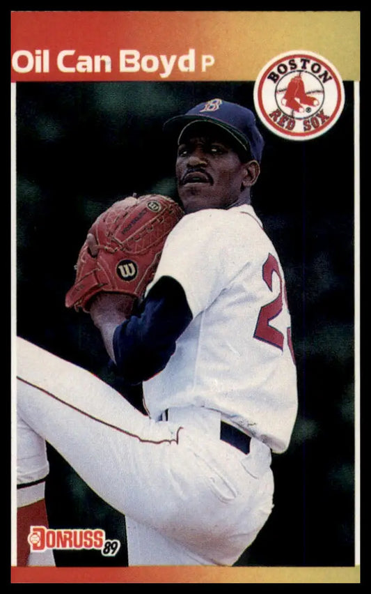 1989 Donruss Oil Can Boyd 476 Boston Red Sox NM - Baseball Card Single