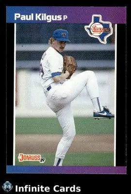 1989 Donruss PAUL KILGUS #283 [Base] Texas Rangers