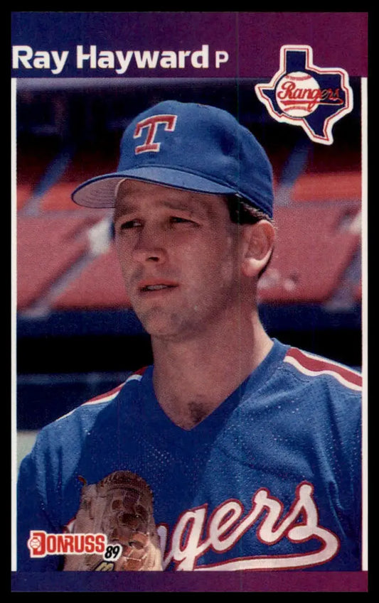 1989 Donruss Ray Hayward 521 Texas Rangers NM - Baseball Card Single