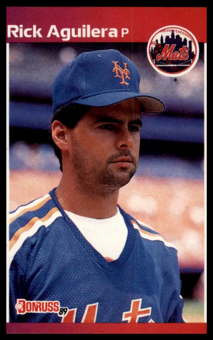 1989 Donruss Rick Aguilera 526 New York Mets NM