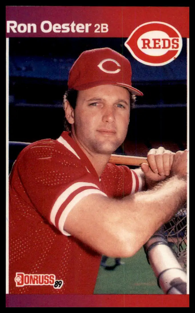 1989 Donruss Ron Oester 553 Cincinnati Reds NM