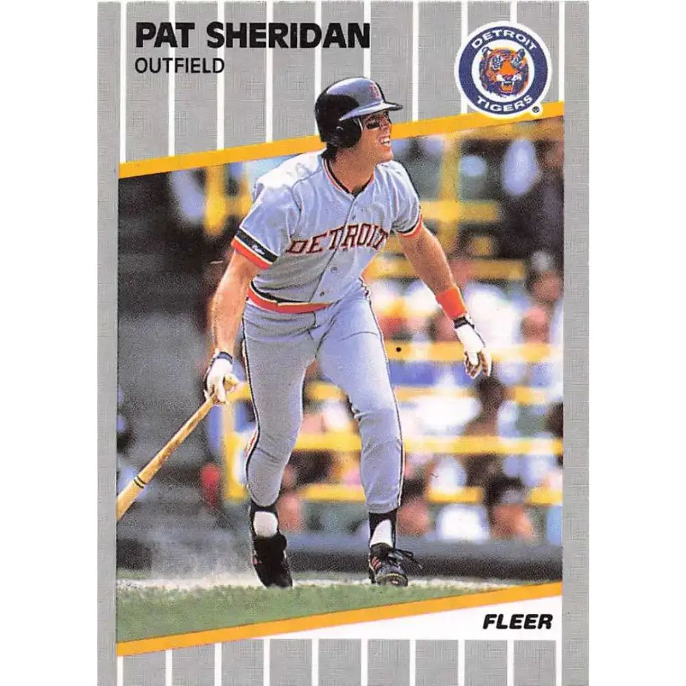 1989 Fleer #146 Pat Sheridan EX Excellent Detroit Tigers Baseball Card - Baseball Card Single
