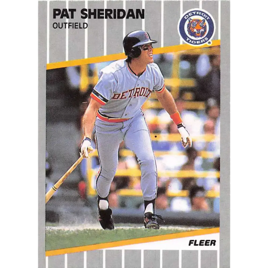 1989 Fleer #146 Pat Sheridan EX Excellent Detroit Tigers Baseball Card