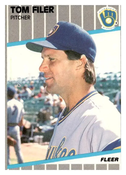 1989 Fleer #185 Tom Filer - Trading Cards