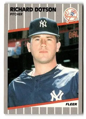 1989 Fleer #253 Richard Dotson