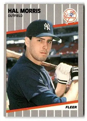 1989 Fleer #260 Hal Morris - Baseball Card Single